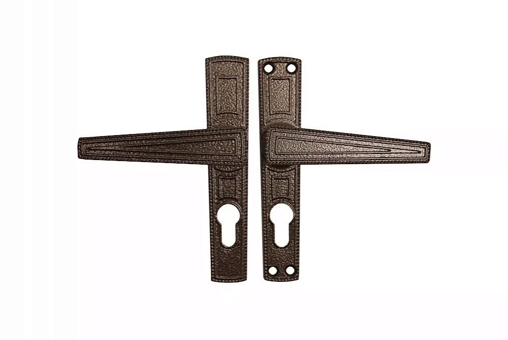 Ручка дверная Zenit (Зенит) на планке к ЗВ4-3.01 РФ1-55.01 (медь) 