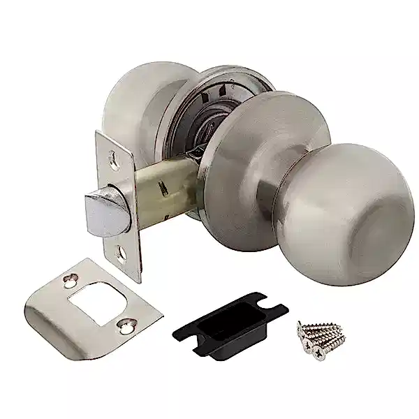 Ручка Ajax (Аякс) защелка DK682 SN-PS (6082 SN-P) (без фик.) мат. никель 