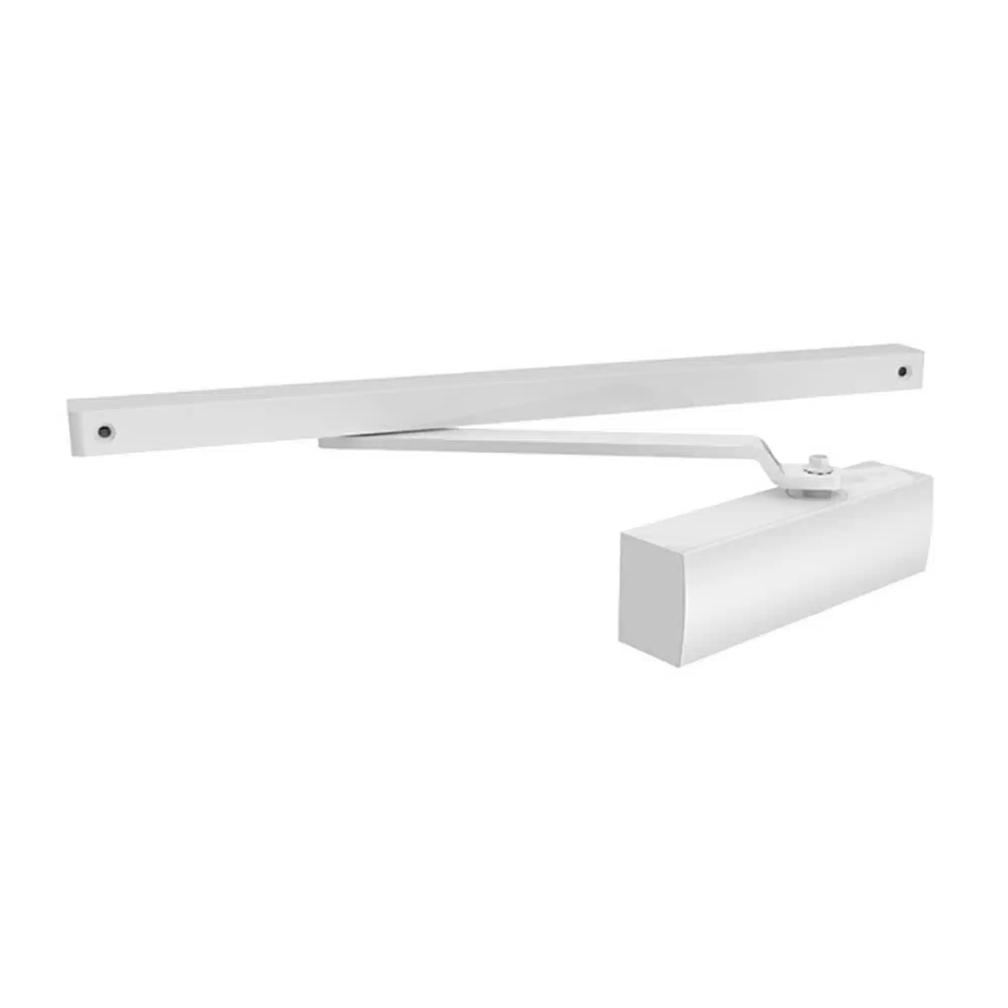 Доводчик Armadillo (Армадилло) дверной со скользящей тягой DCSLIDER85 (DCS-85) WH (белый) 