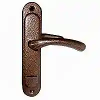 Ручки Elbor (Эльбор) фалевые 4.427.КАПЛЯ.МА, под сув. механизм, медный антик, 85 мм (для 1.04.27) /02843/ 